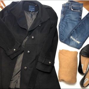 Black Wool Coat